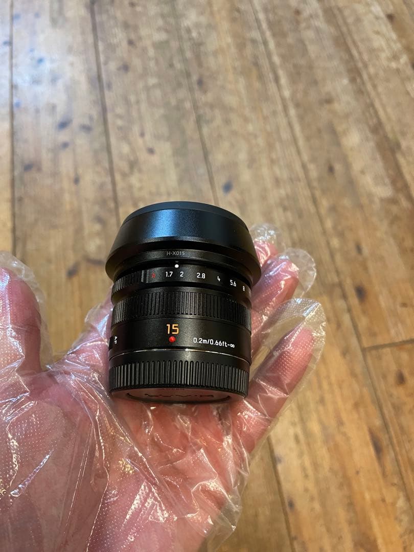 Panasonic Lumix 15mm F1.7 レンズ used