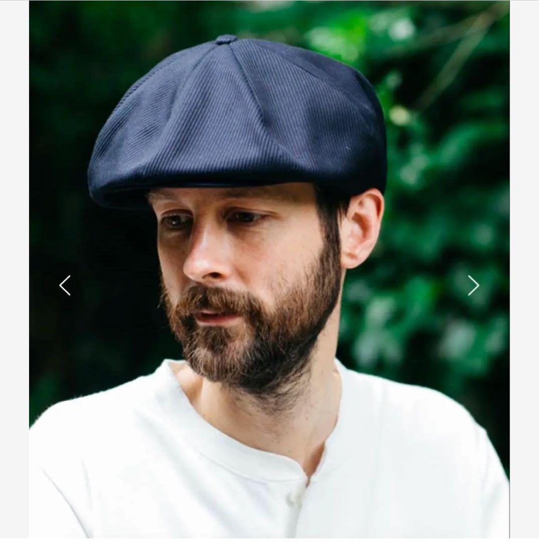 未使用　RACAL MR.OLIVE キャスケット　ベレー帽　ネイビー