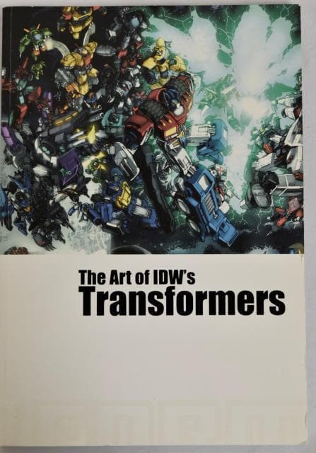中古 イラスト集「The Art of IDW’s Transformers」